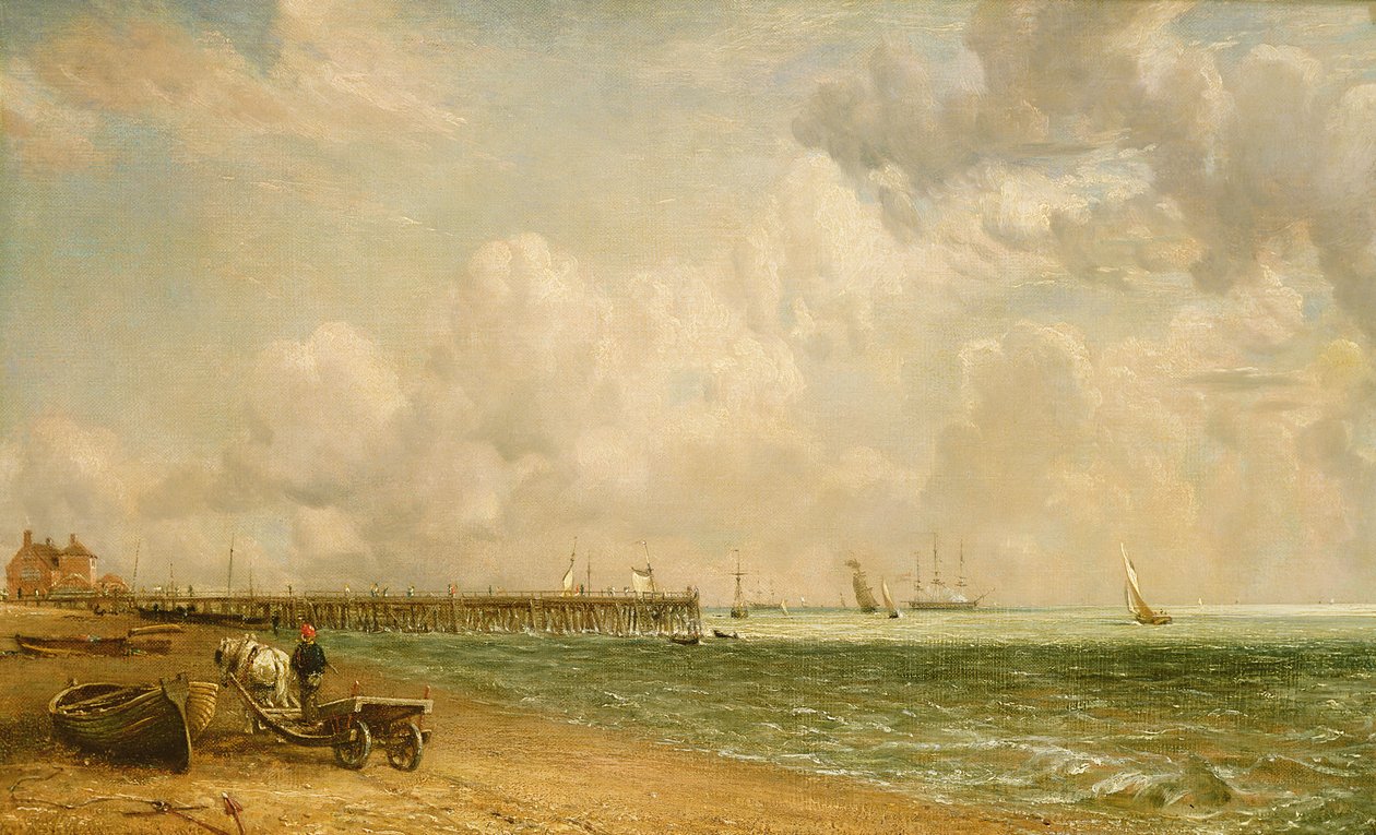 Yarmouth Jetty de John Constable