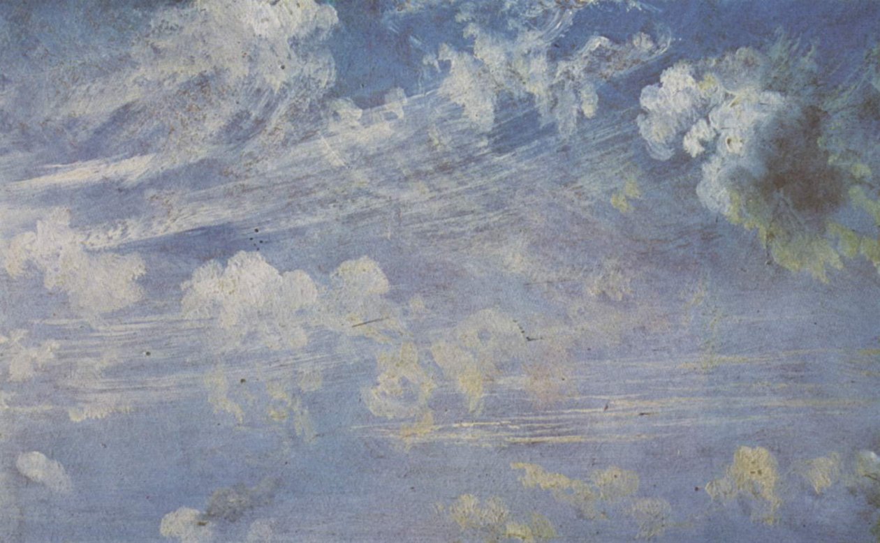 nuvens cirrus de John Constable