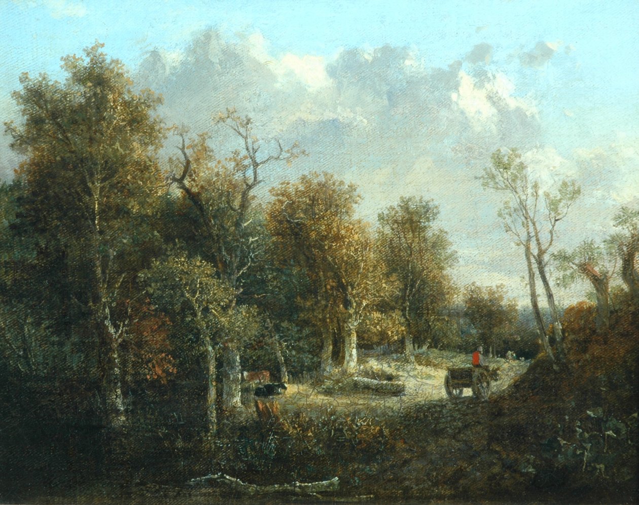 The Edge of the Forest de John Crome