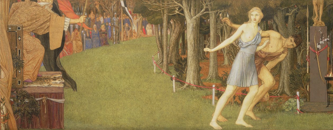 Atalanta e Melanion de John Dickson Batten