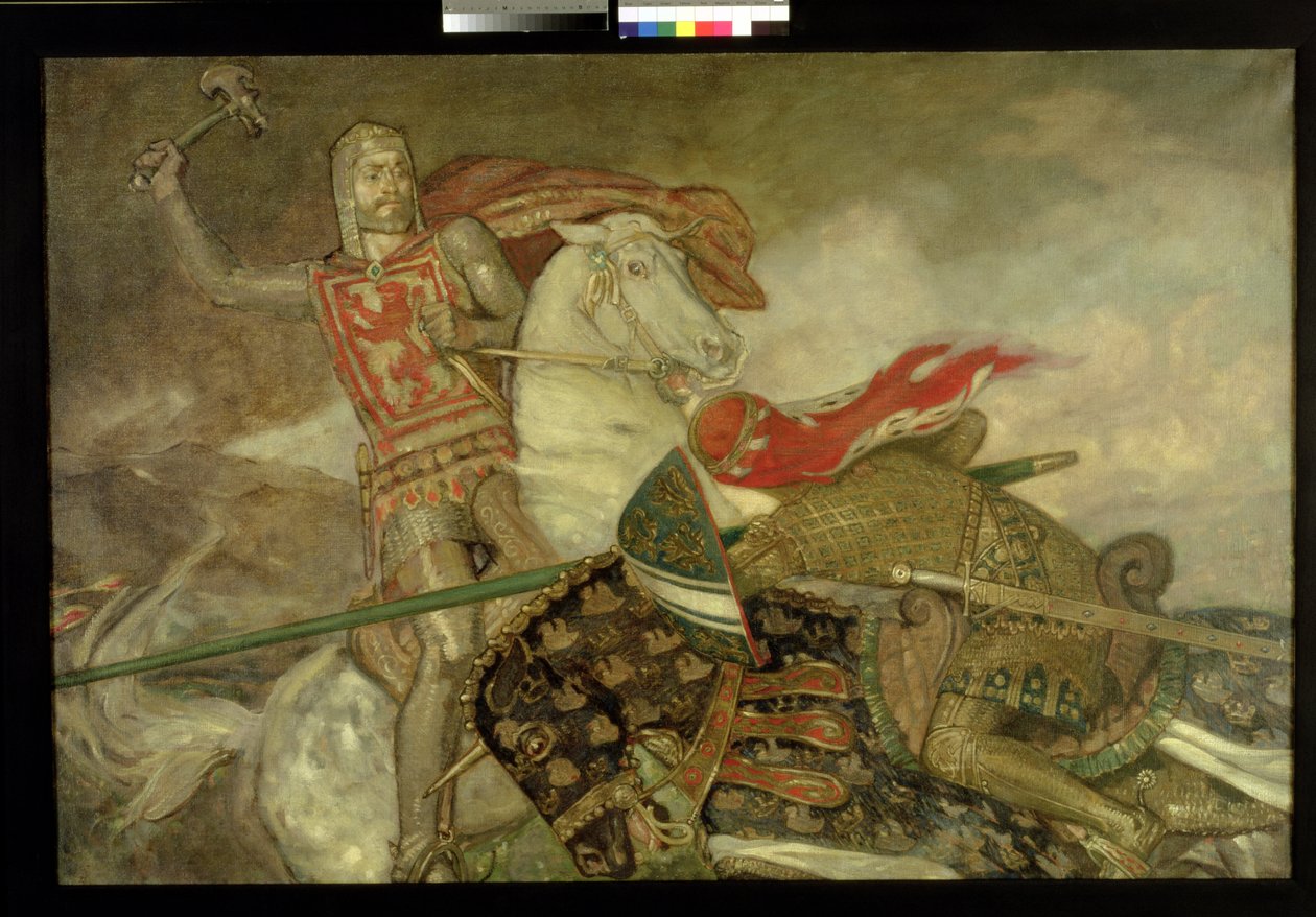 Bruce e de Bohun, c.1913-14 de John Duncan