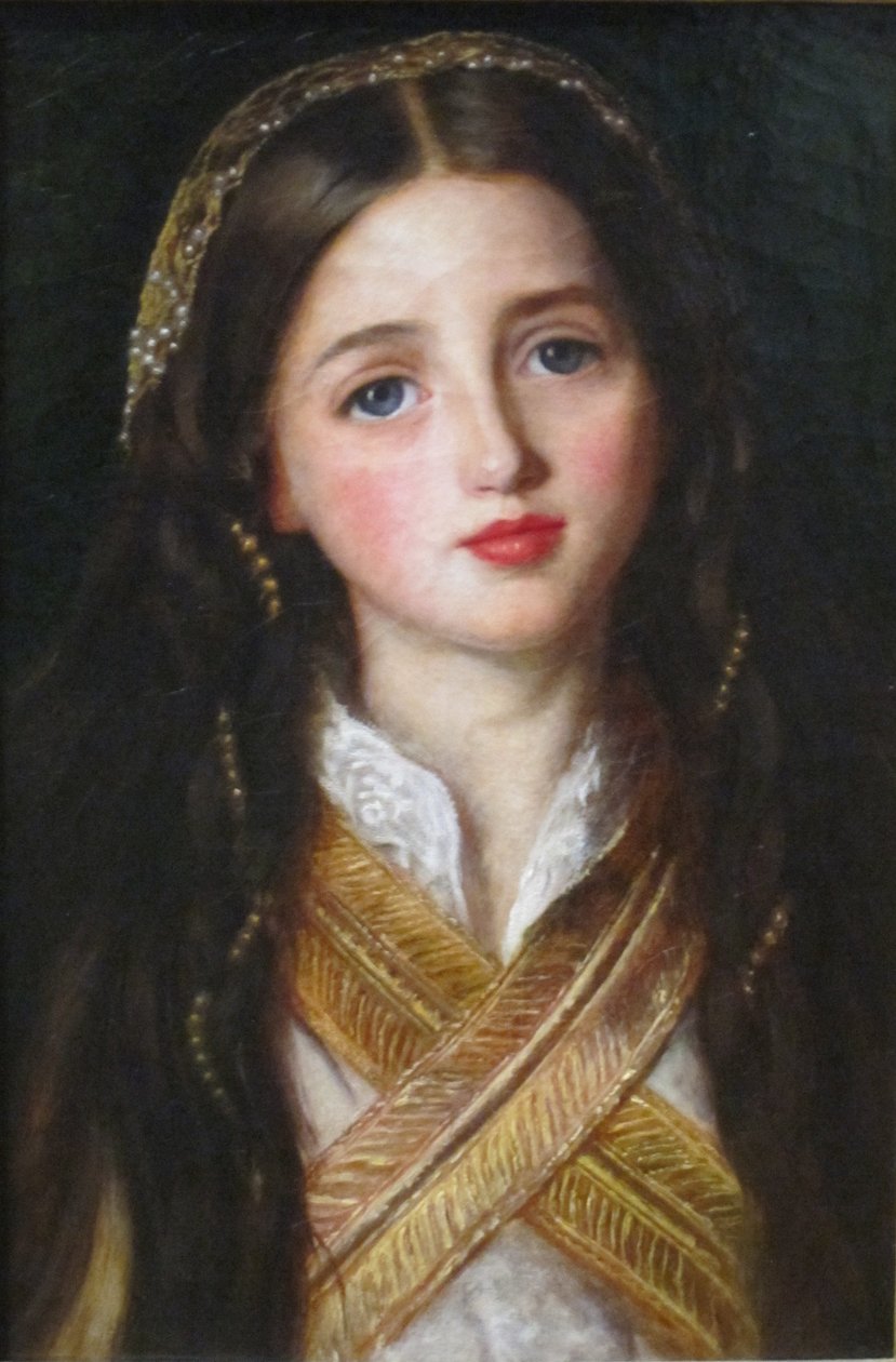 Retrato de alice grey de John Everett Millais