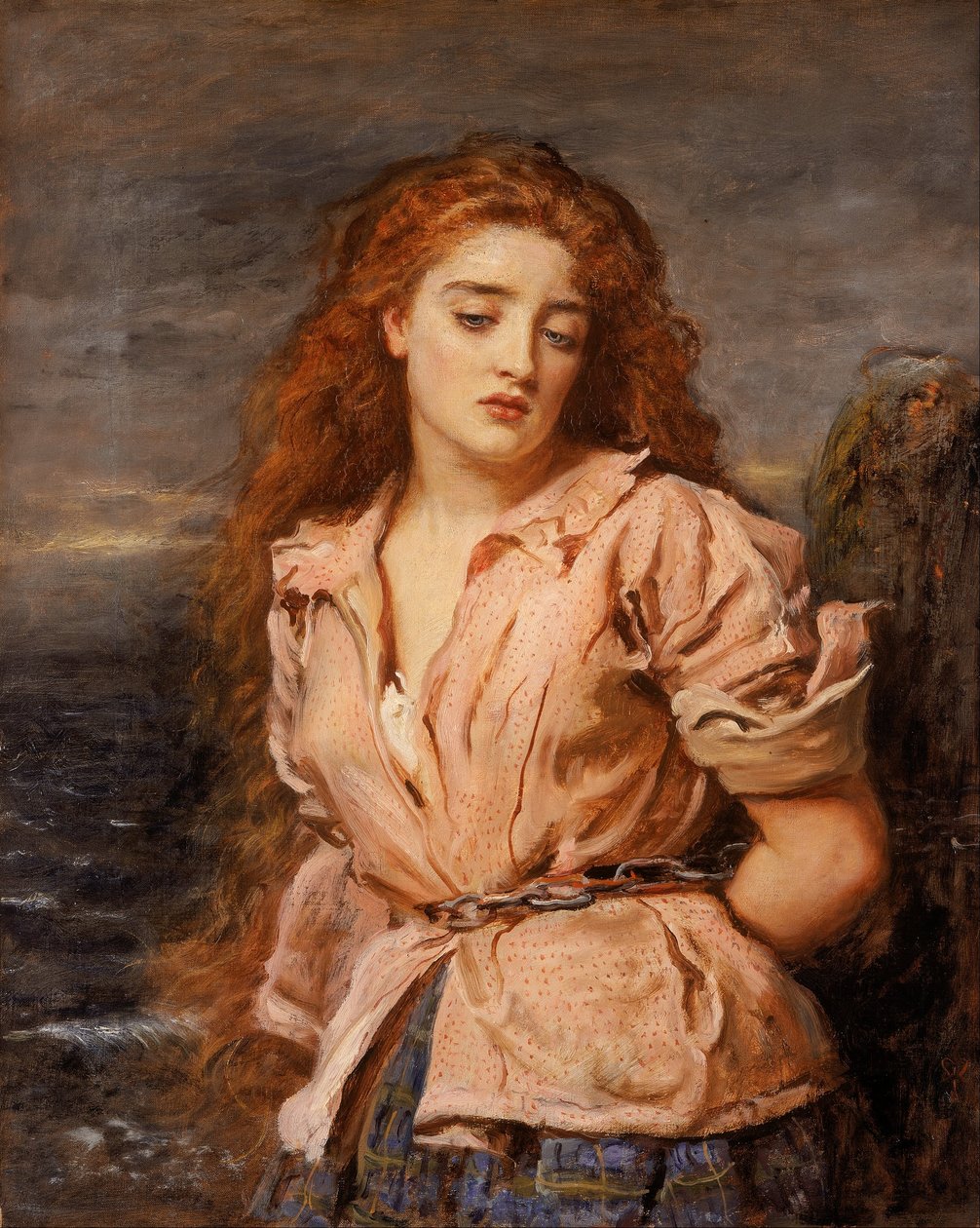 O Mártir do Solway de John Everett Millais