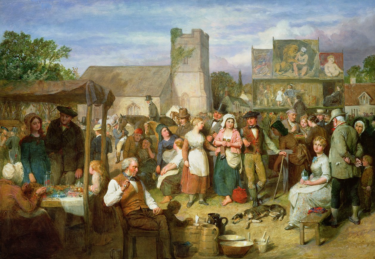 A Feira do Estatuto, ex.1871 de John Faed
