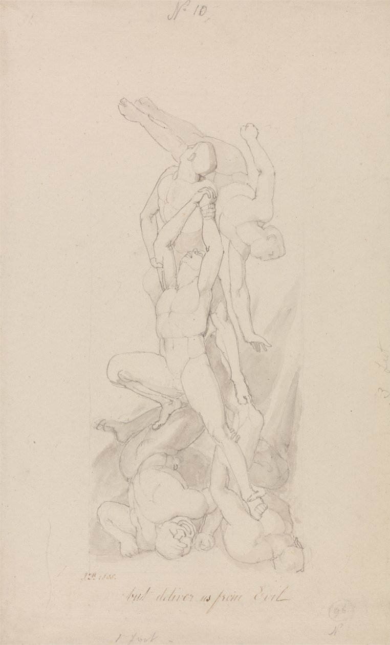 Mas livrai-nos do mal de John Flaxman