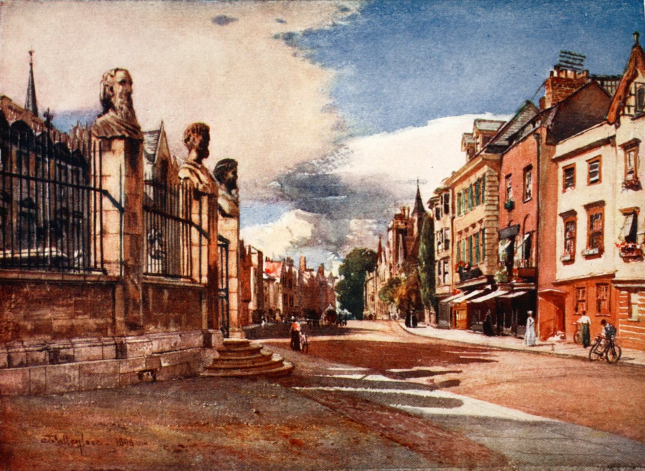 Broad Street, olhando para o oeste, 1903 de John Fulleylove