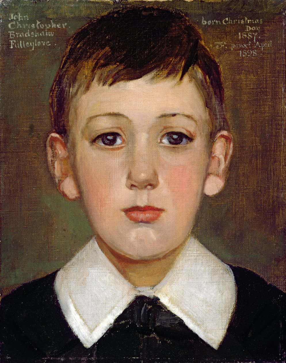 Retrato de um menino de John Fulleylove