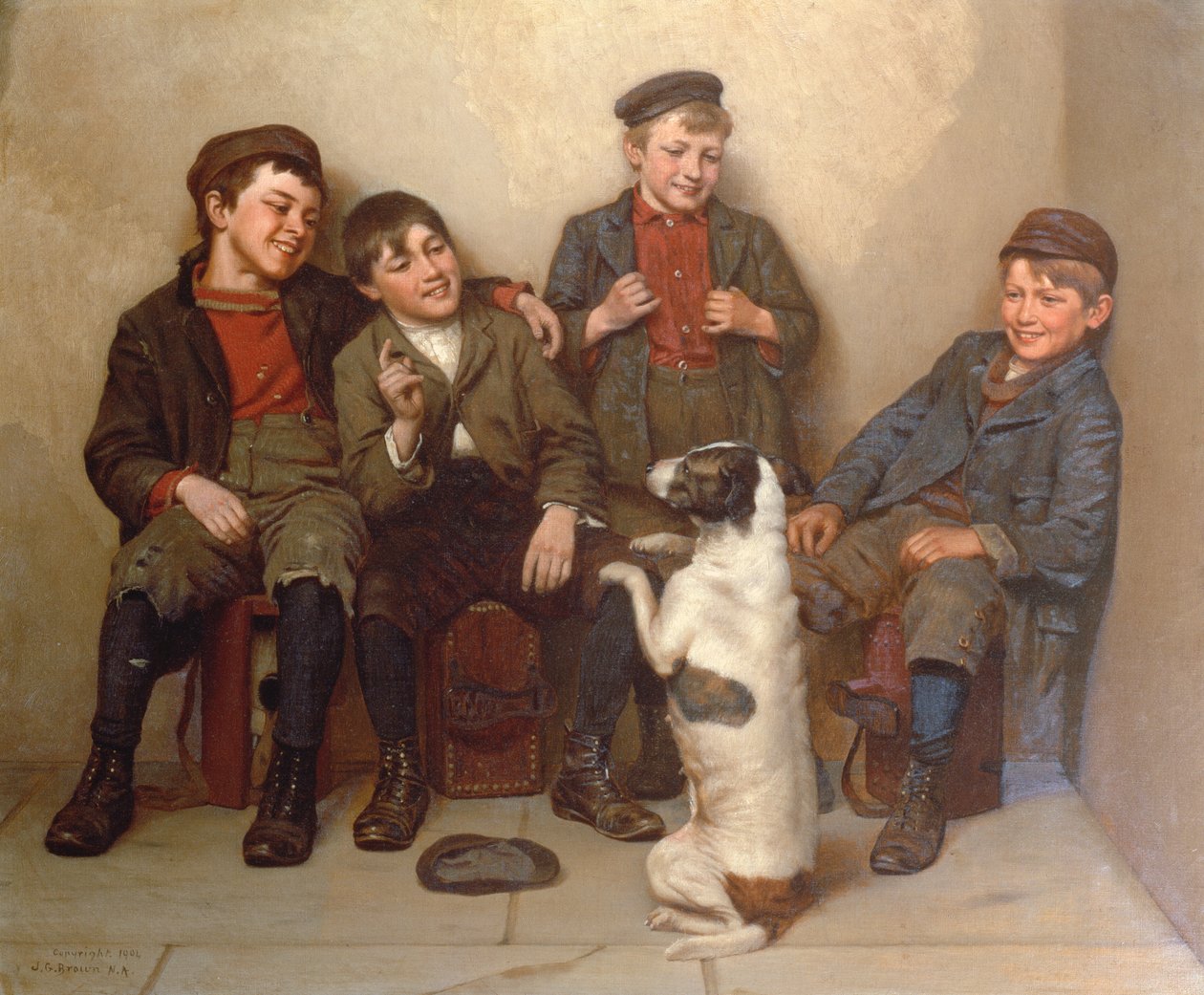 Quer ser um deles de John George Brown