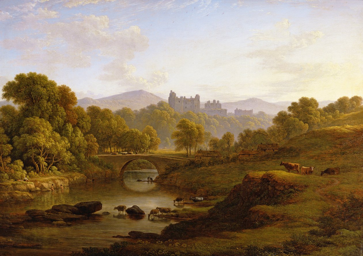 Castelo de Doune, Perthshire de John Glover