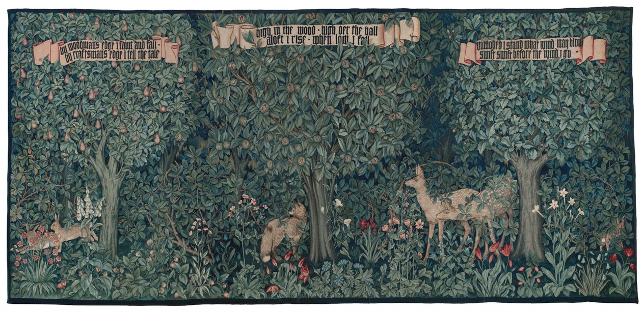 Tapeçaria - Verdura de John Henry Dearle