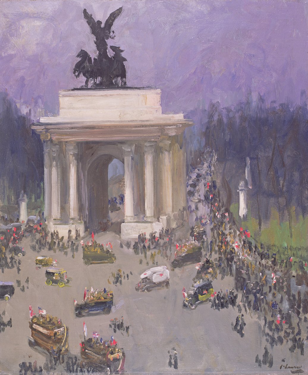 Dia do Armistício, 1920 de John Lavery