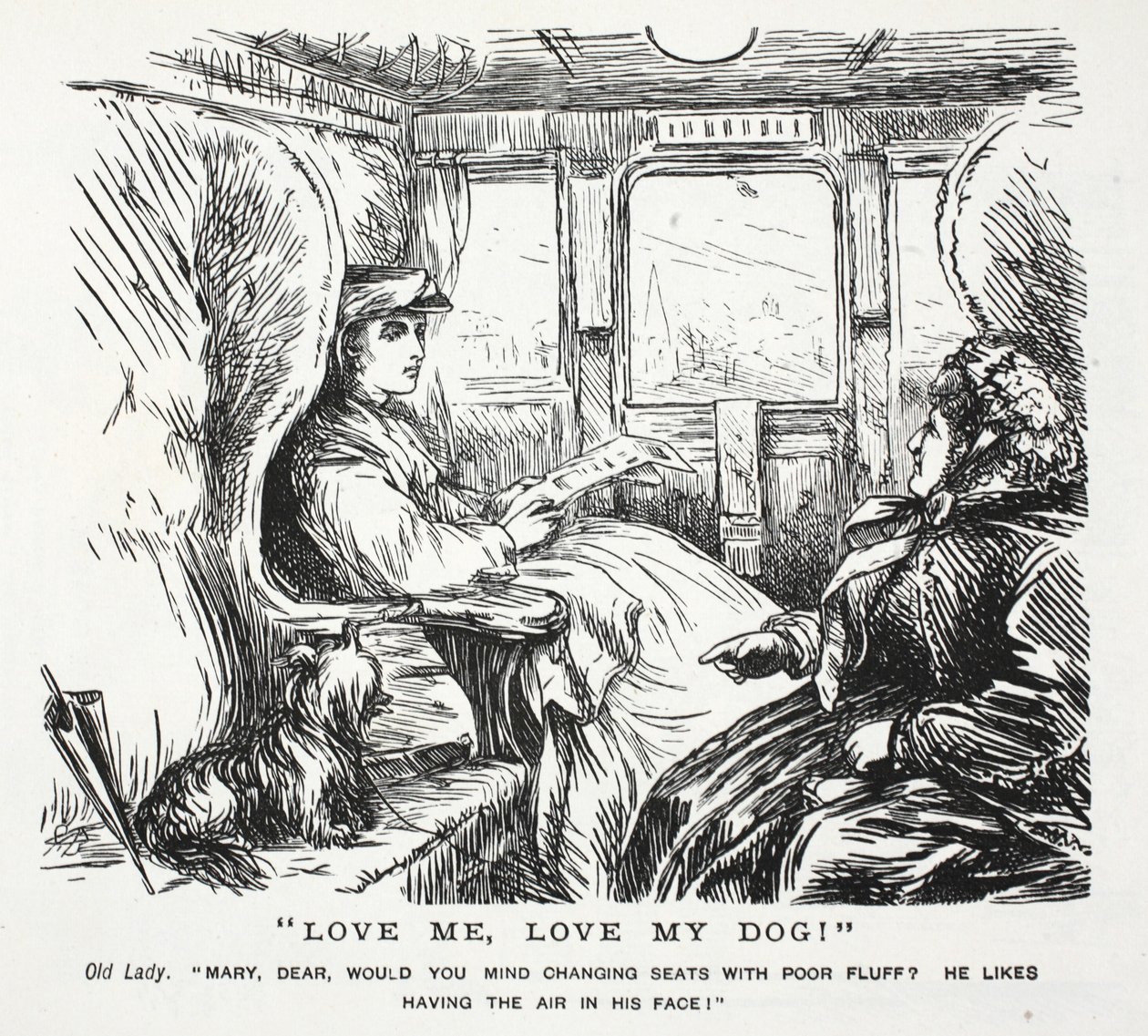 Me ame ame meu cachorro! de John Leech