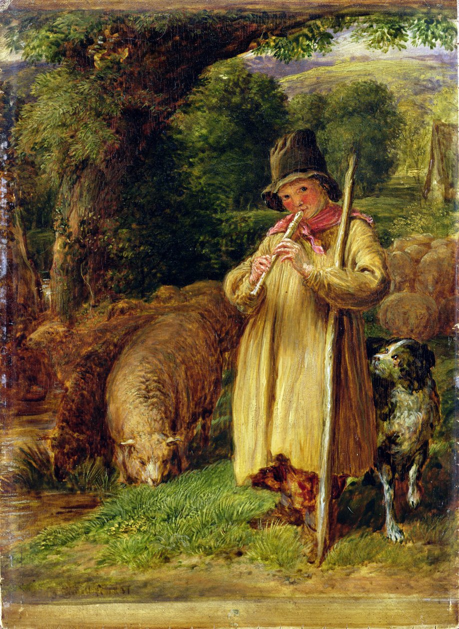 Pastor Boy, 1831 de John Linnell