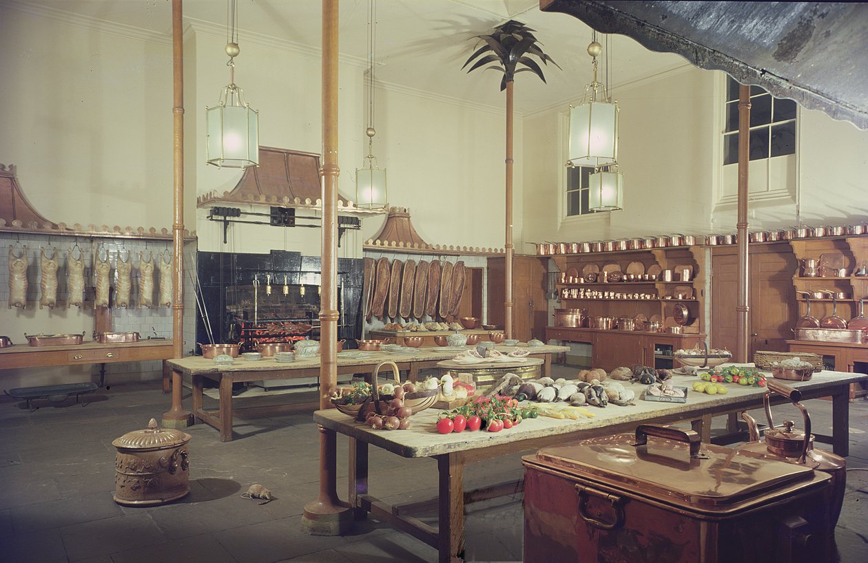 A grande cozinha, 1816 de John Nash