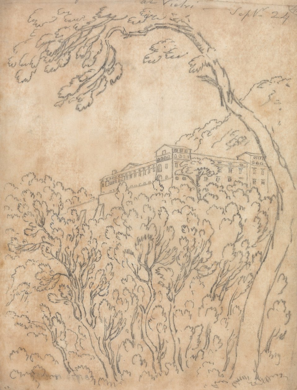 Convento de Vietri de John Robert Cozens