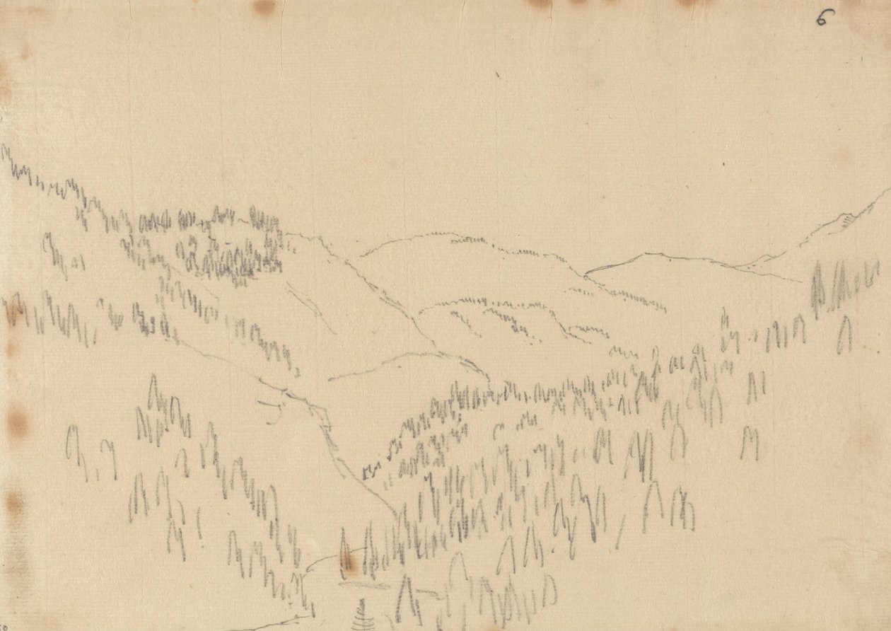 Perto de Insbruck de John Robert Cozens