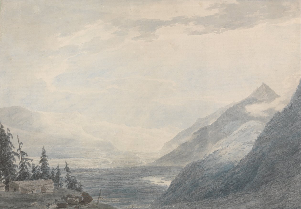 O Pays de Valais de John Robert Cozens