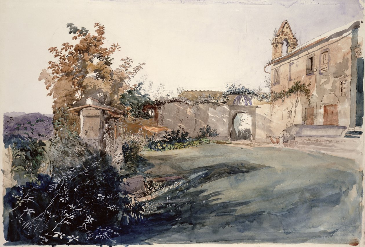 Jardim em San Miniato de John Ruskin
