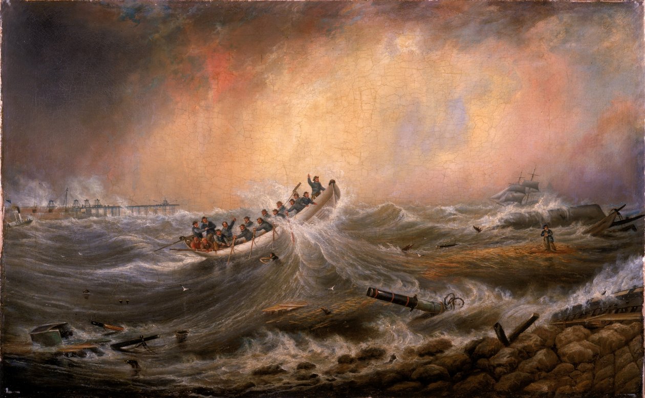 Destrua o South Pier 1861 de John Scott
