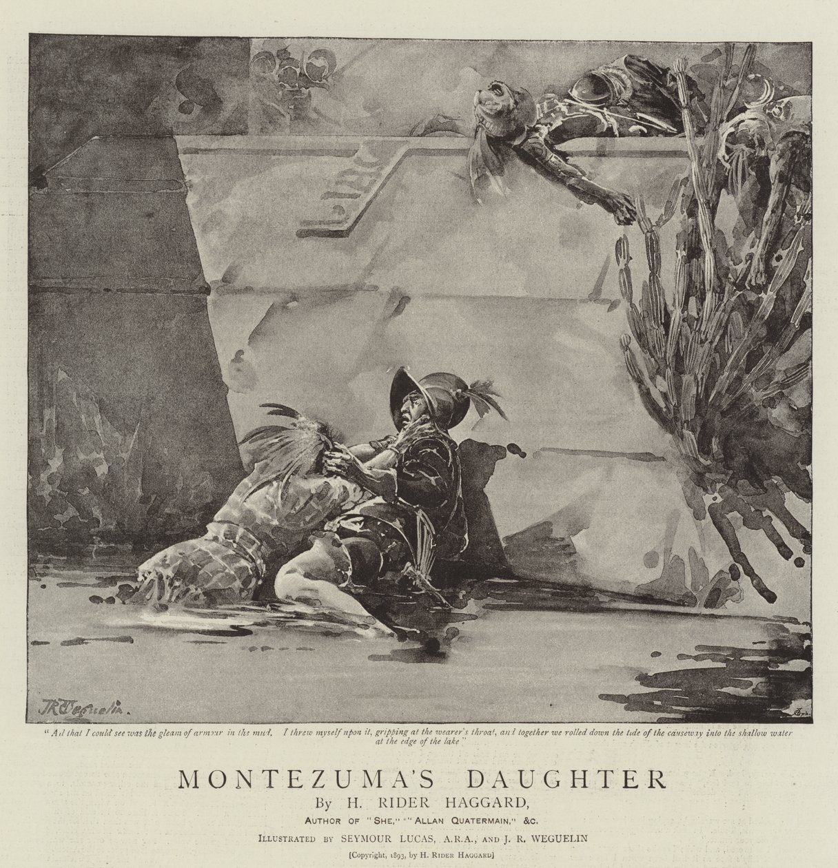 Filha de Montezuma de John Seymour Lucas