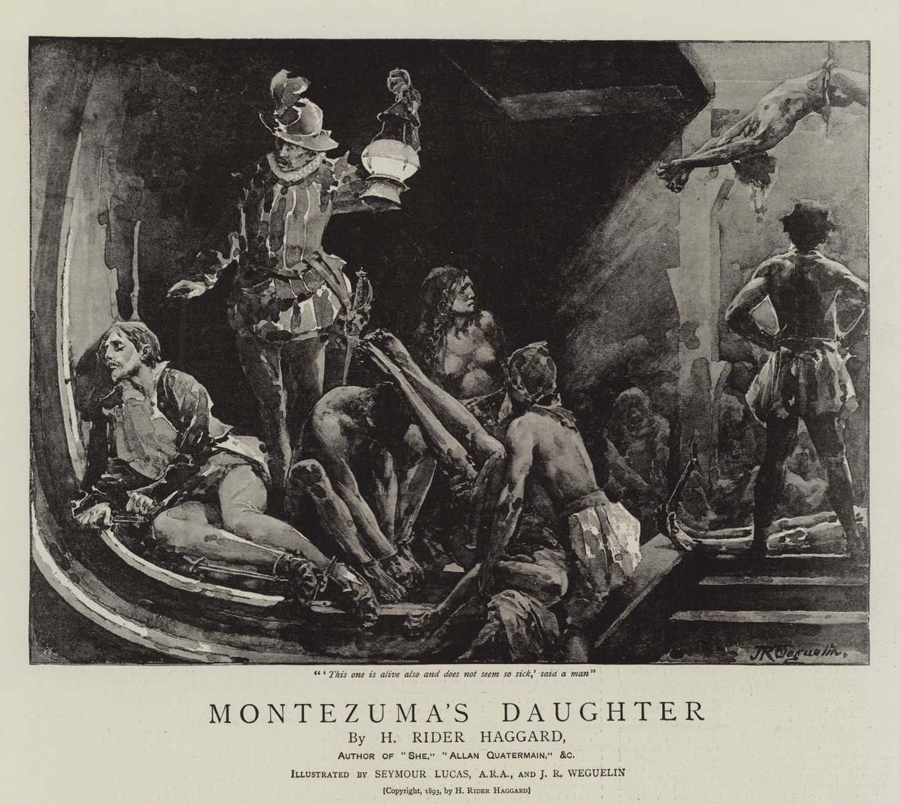 Filha de Montezuma de John Seymour Lucas