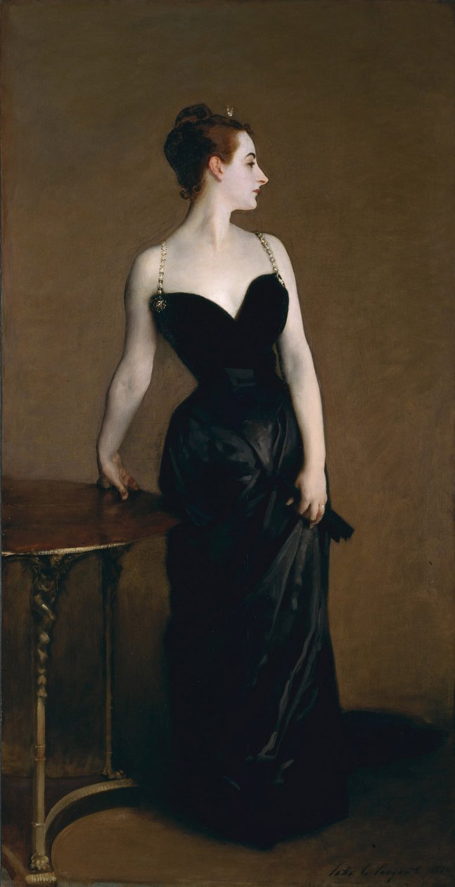 Sra. X (Sra. Pierre Gautreau) de John Singer Sargent