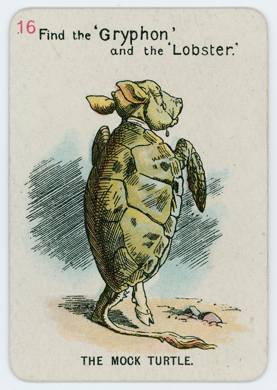 The Mock Turtle de John Tenniel