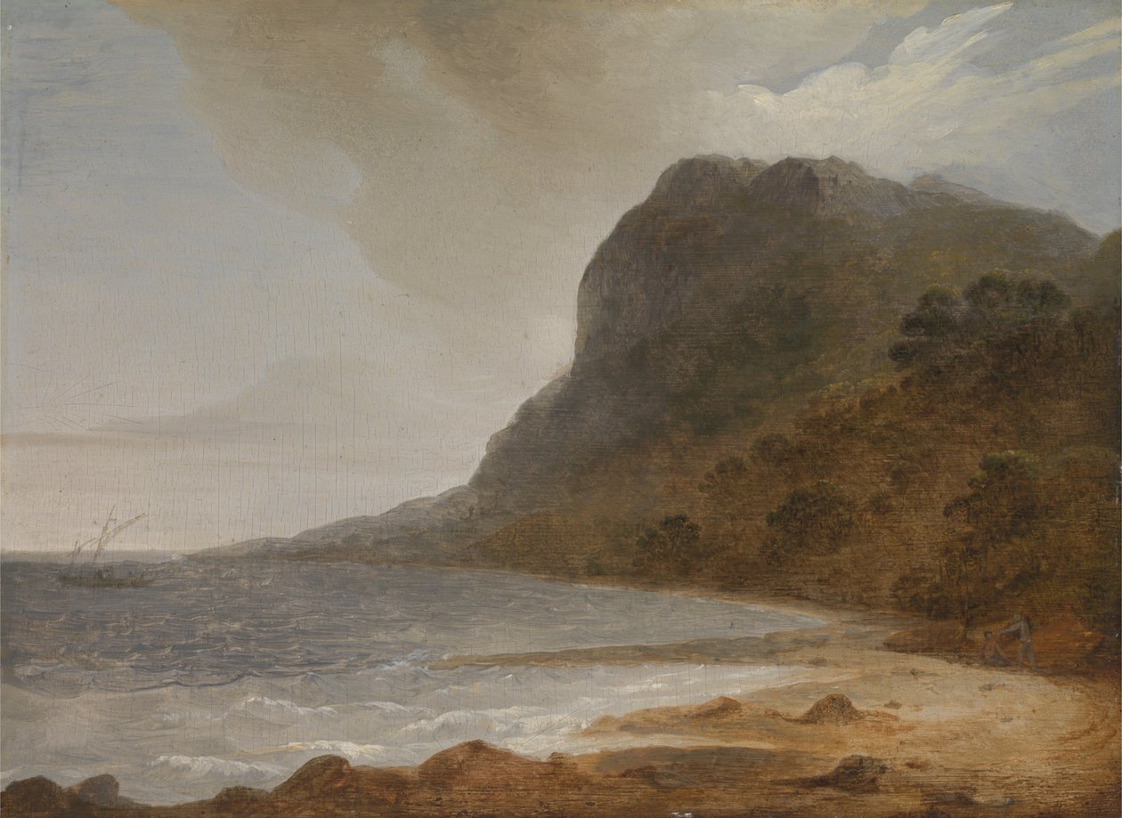 O porto de Pulo Condor de John Webber