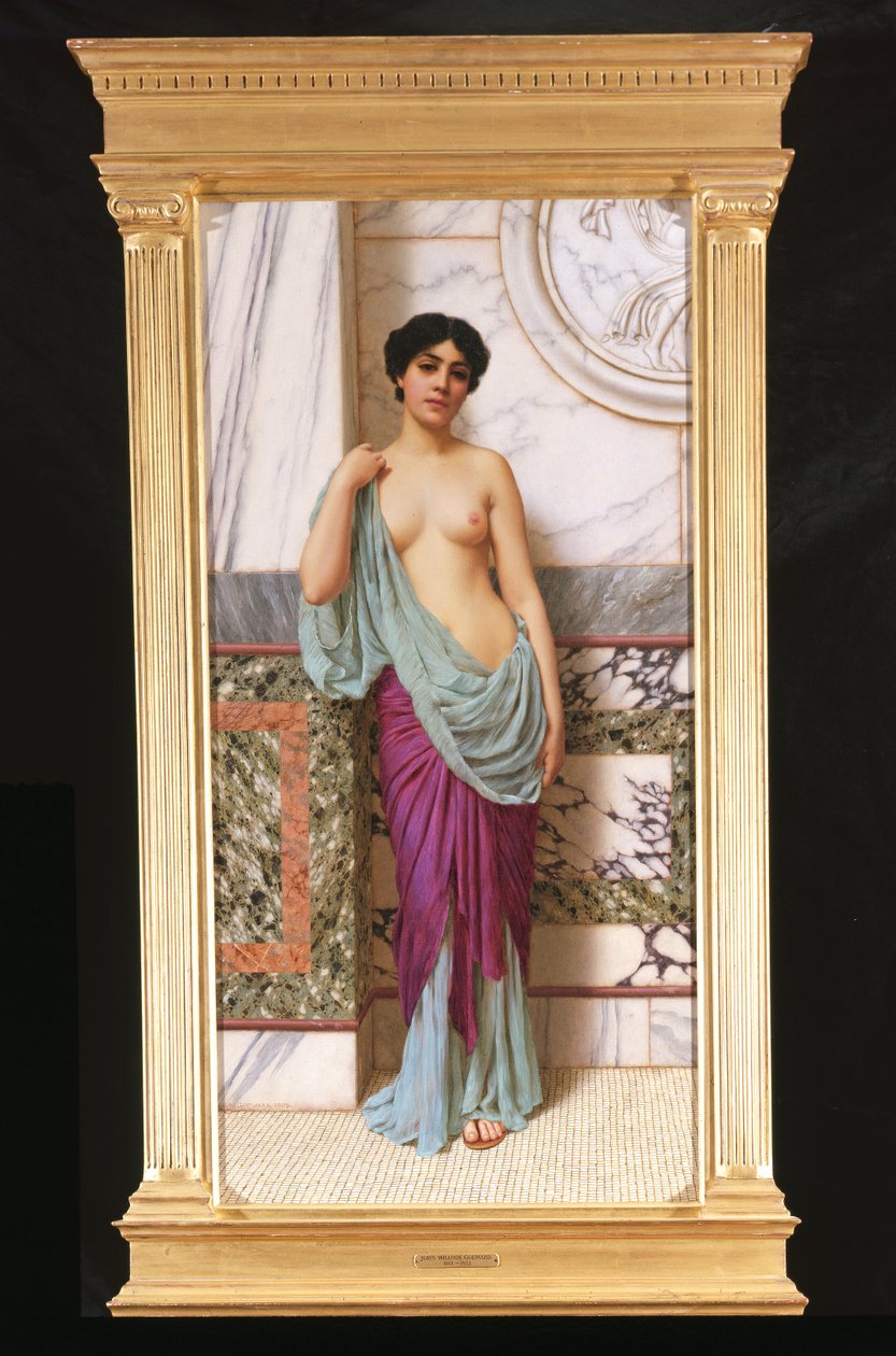 No Tepidarium, 1909 de John William Godward