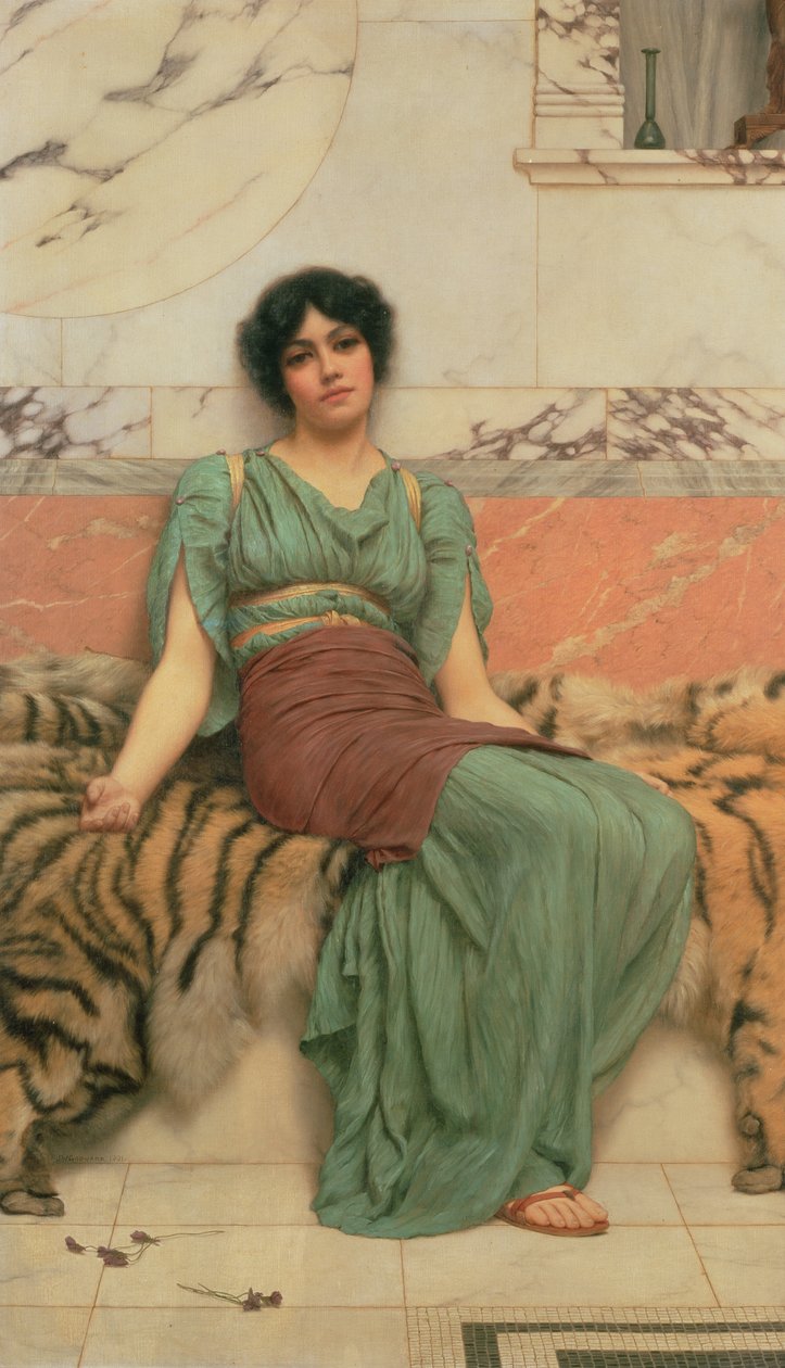 Doces Sonhos, 1901 de John William Godward