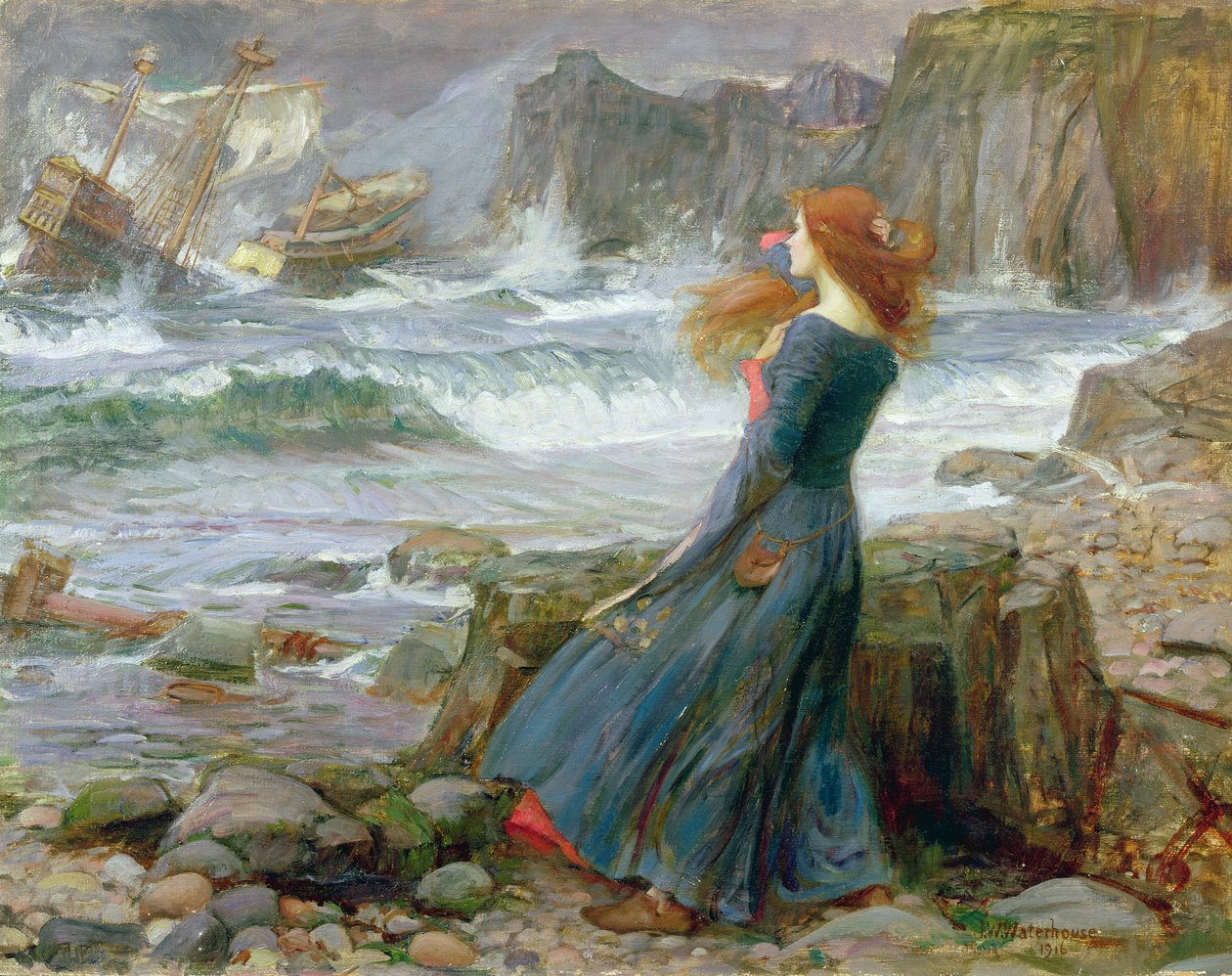 Miranda, 1916 de John William Waterhouse
