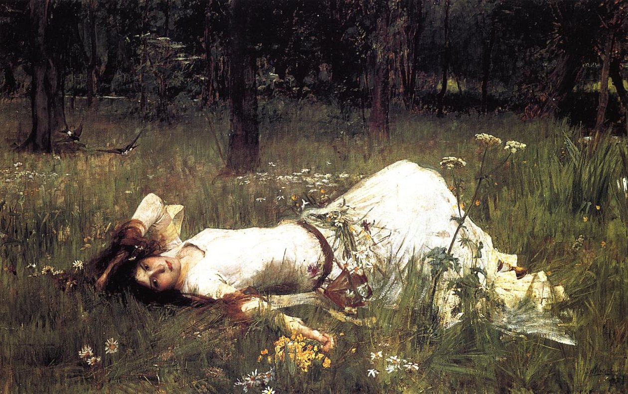 Ofélia de John William Waterhouse