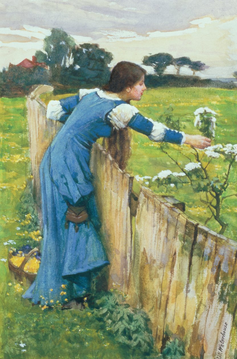 Primavera de John William Waterhouse