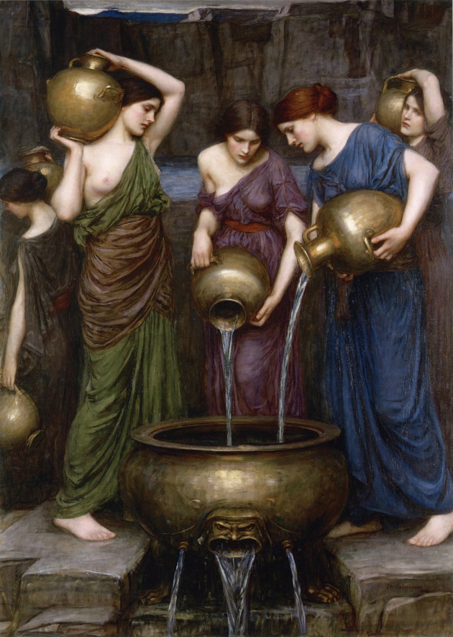 The Danaides de John William Waterhouse
