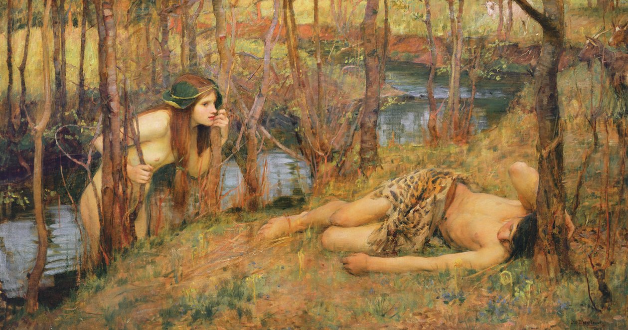 O Naiad, 1893 de John William Waterhouse