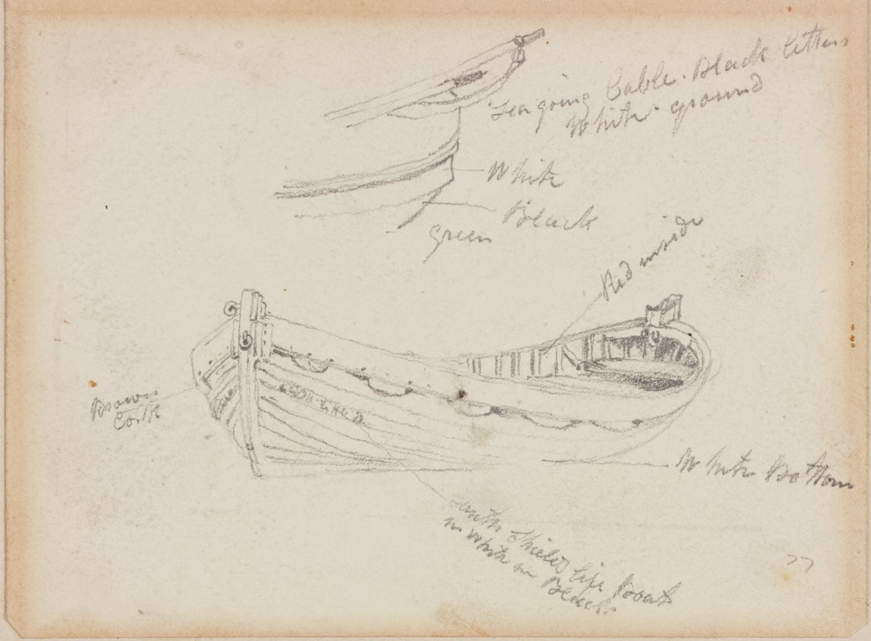 Bote salva vidas de John Wilson Carmichael