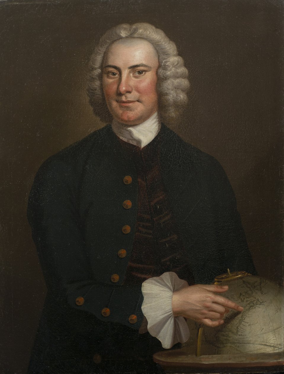 Capitão John Waddell (1714-1762), 1750 de John Wollaston