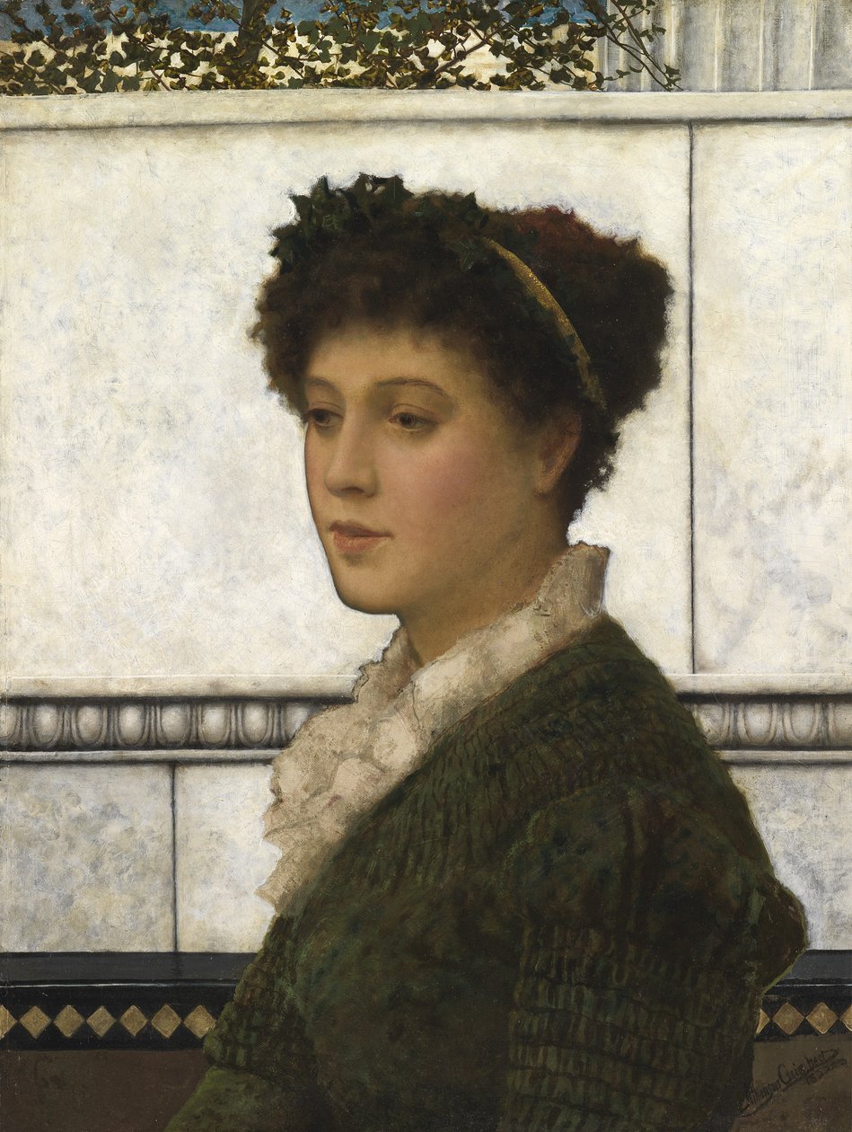 Brunetta, 1882 de John Atkinson Grimshaw