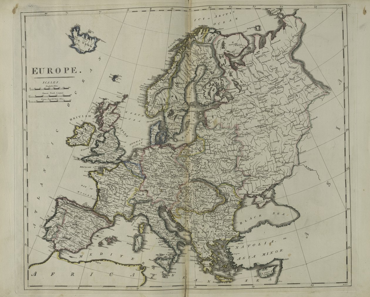 Europa, 1814 de John Bower