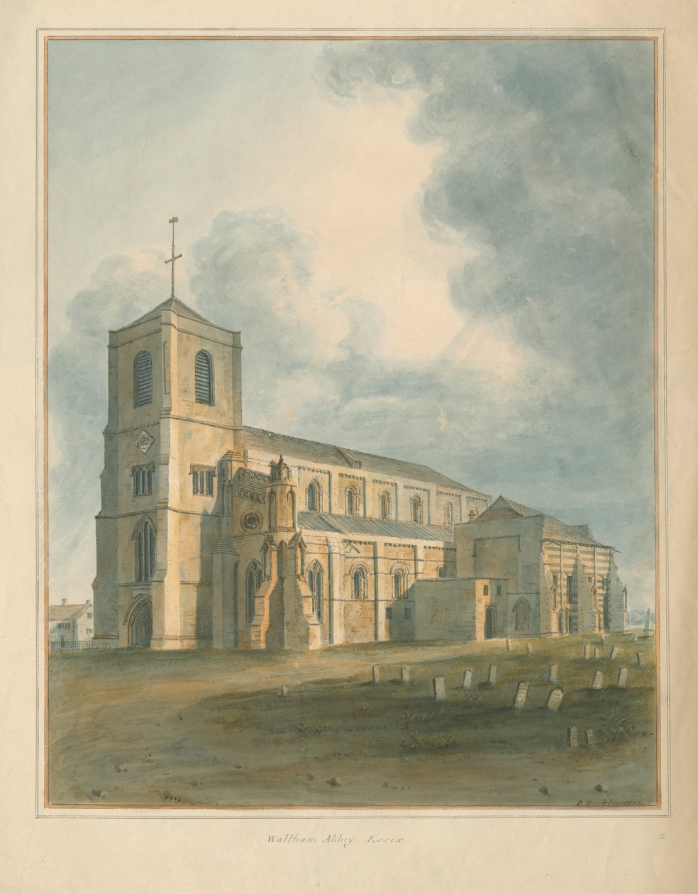Essex - Abadia de Waltham de John Buckler