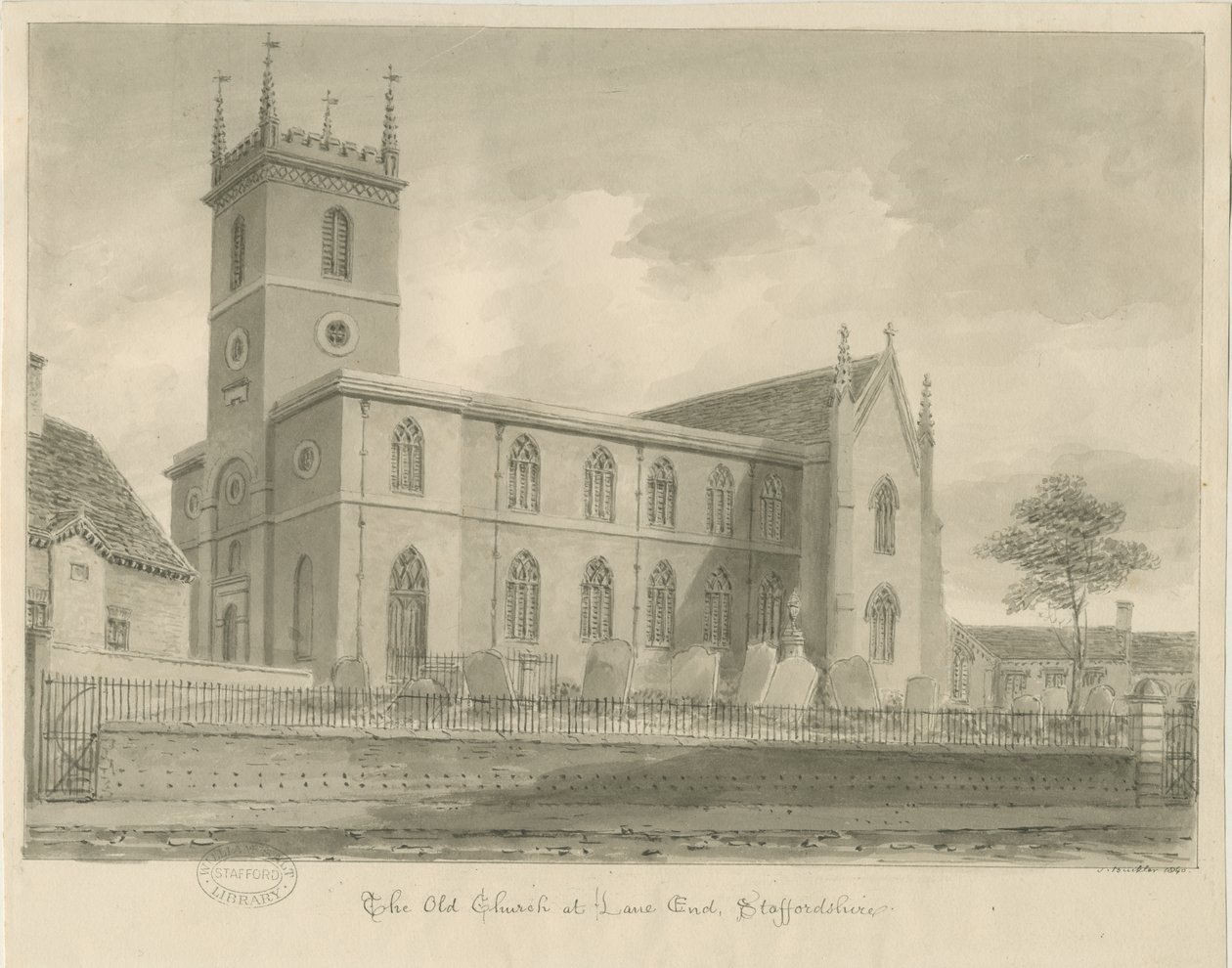 Lane End Church de John Buckler