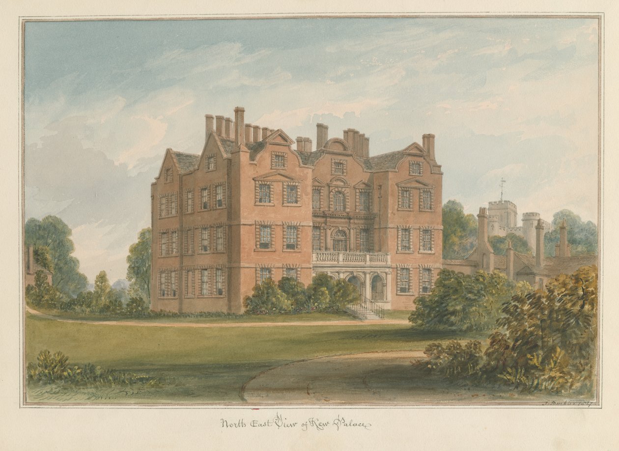 Surrey - Palácio de Kew de John Buckler