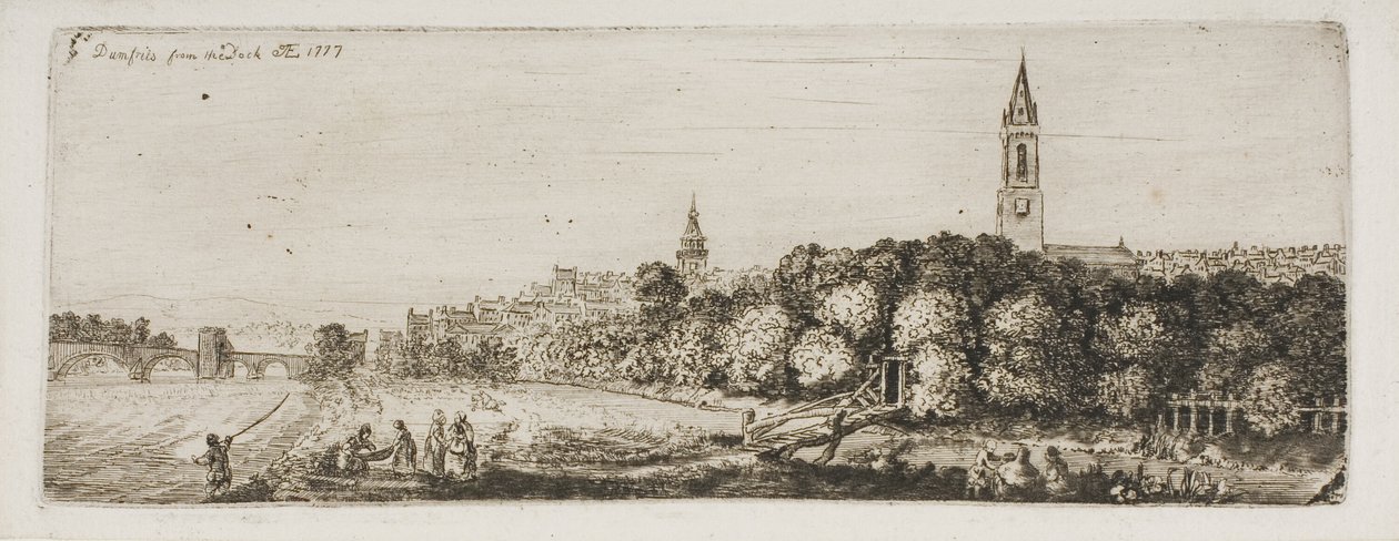 Dumfries da doca de John Clerk of Eldin