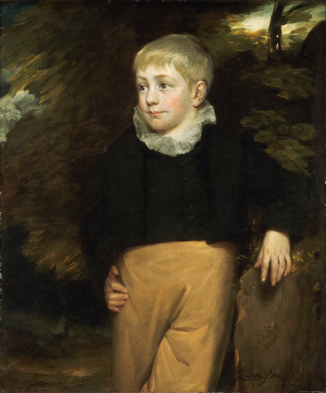 Retrato do Mestre Crosby de John Constable