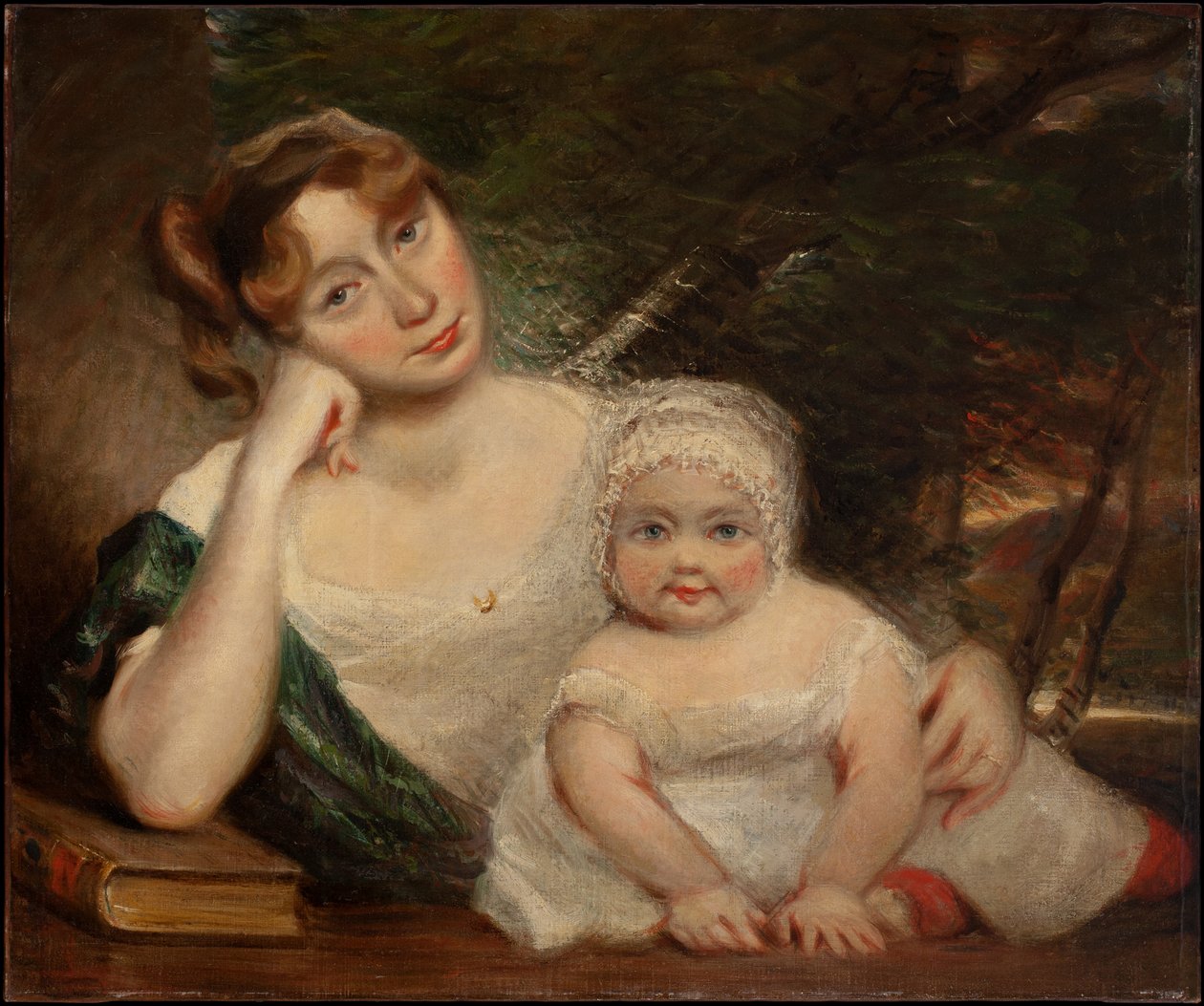 Sophia Lloyd e Criança de John Constable