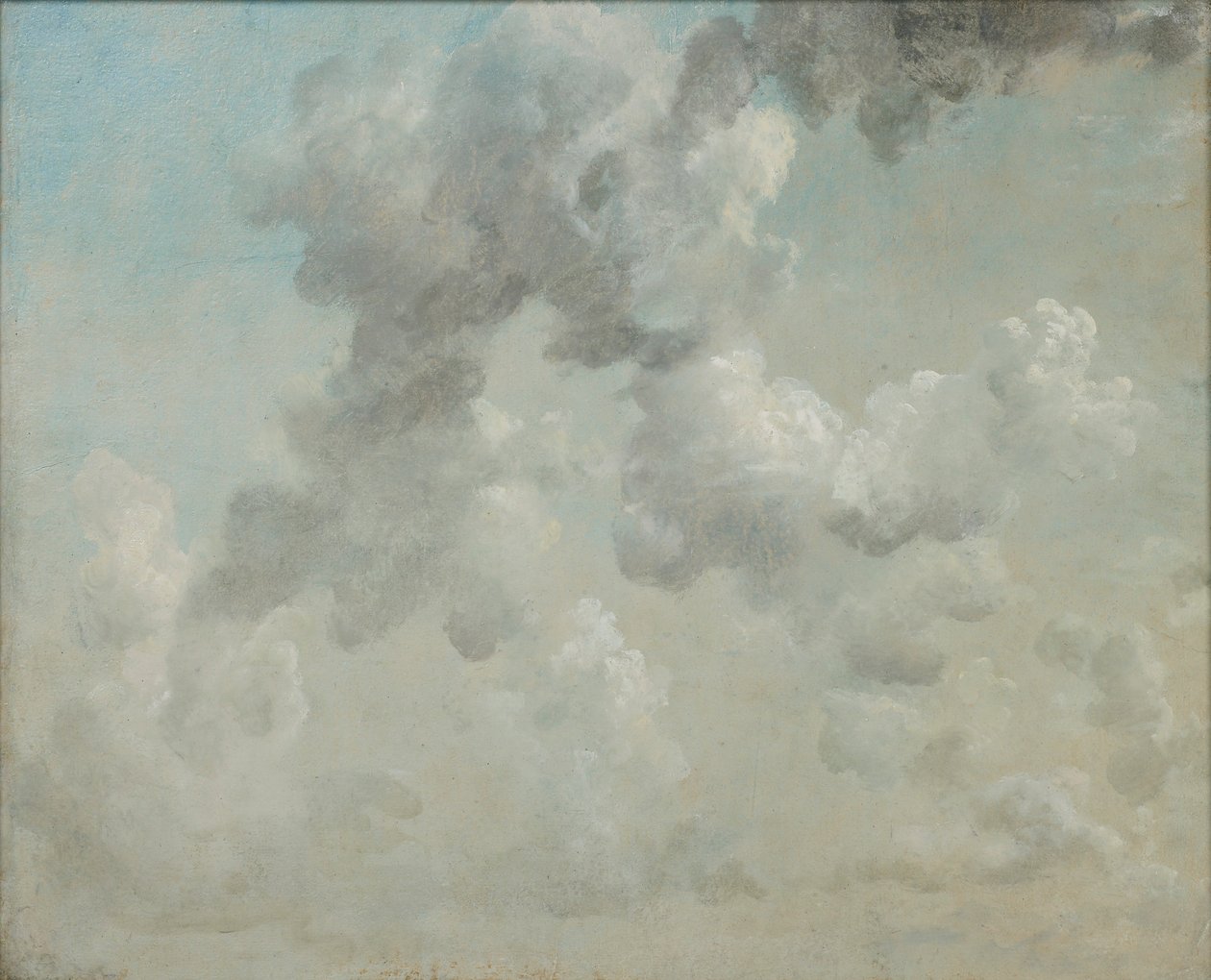 Estudo das Nuvens, 1822 de John Constable
