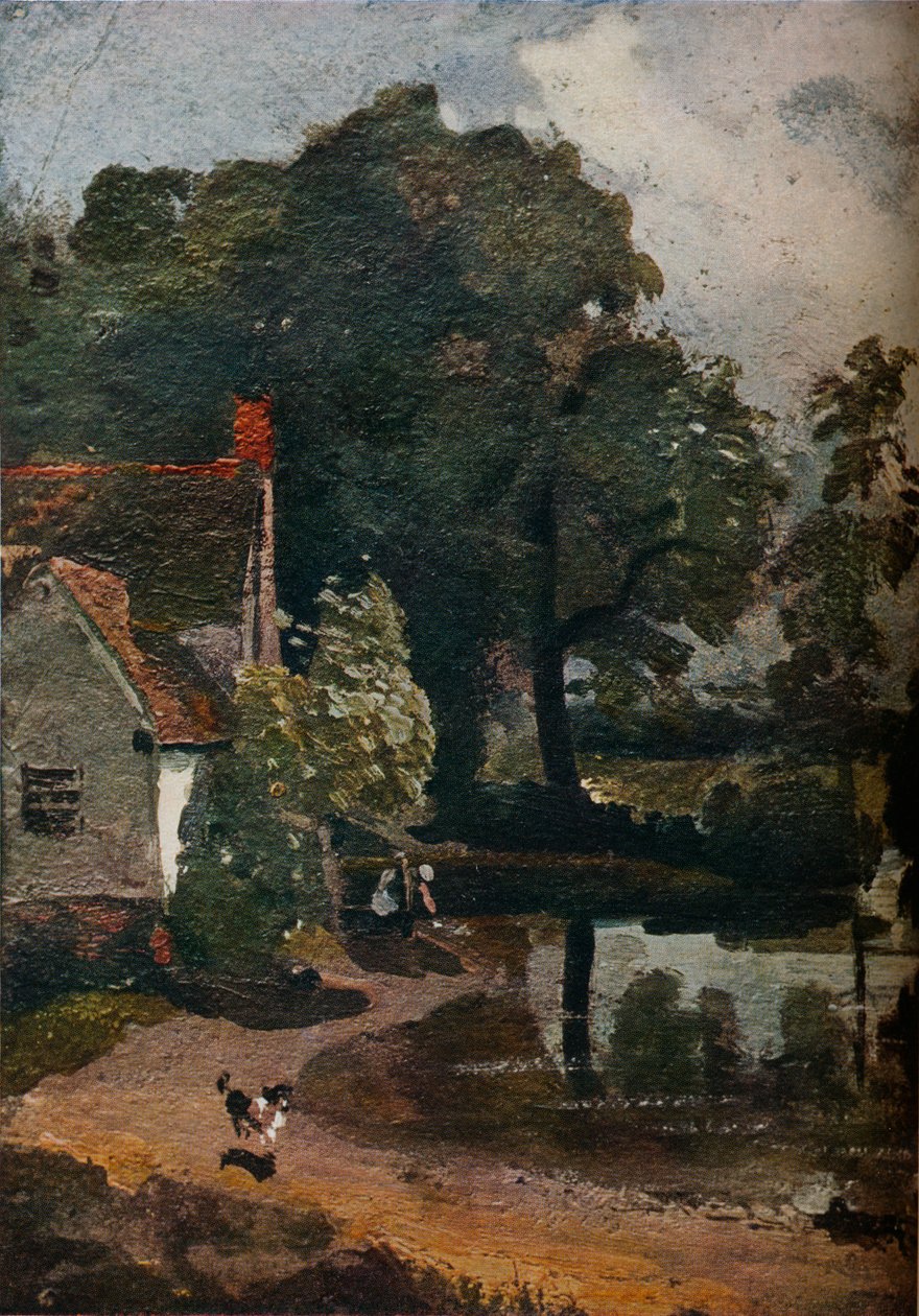 Casa de Willy Lotts, c1811. de John Constable