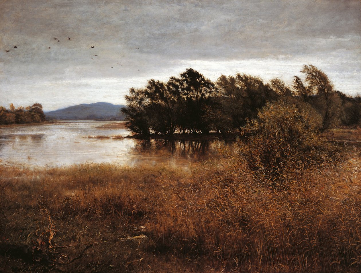 Outubro frio, 1870 de John Everett Millais