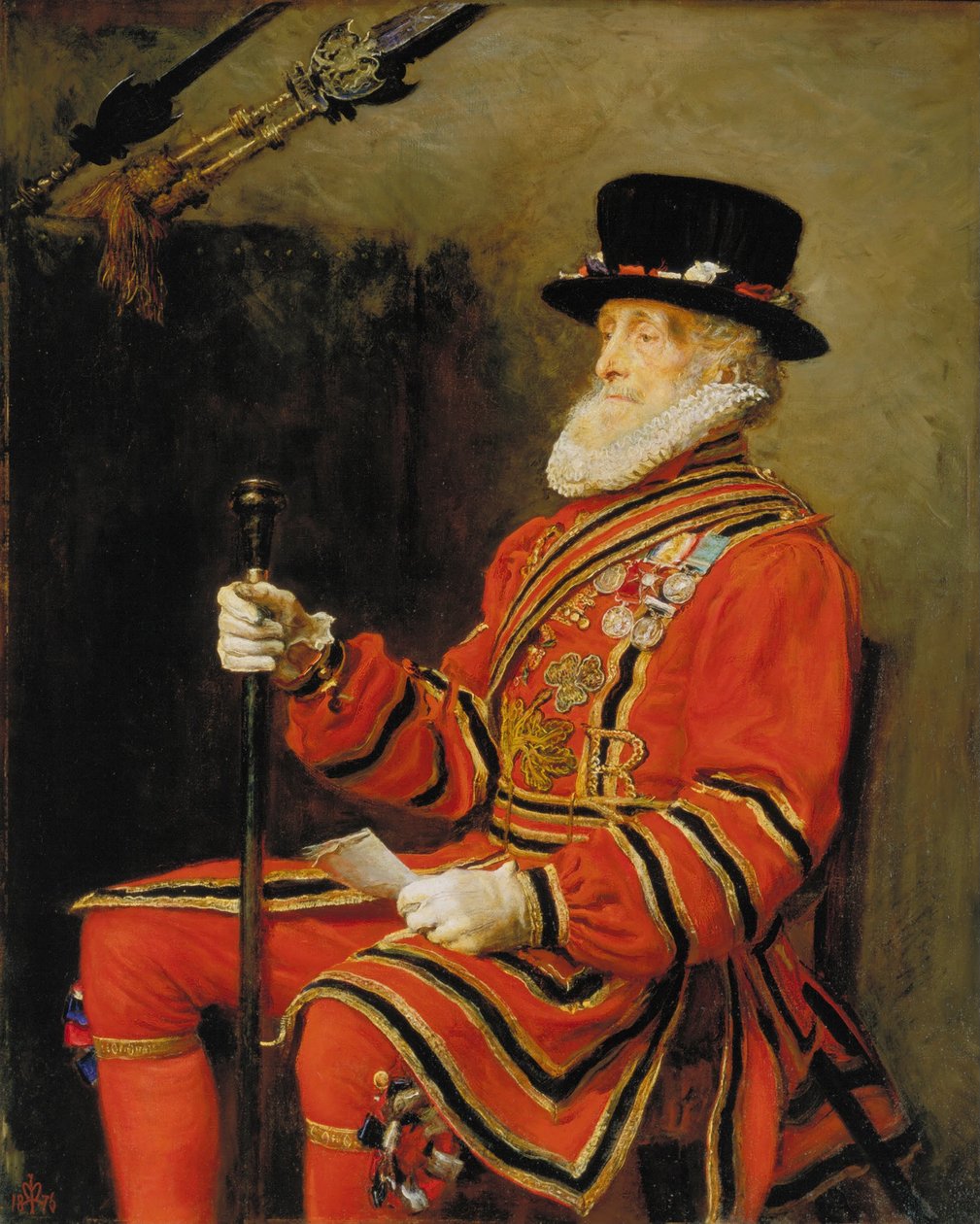 O guarda da guarda de John Everett Millais