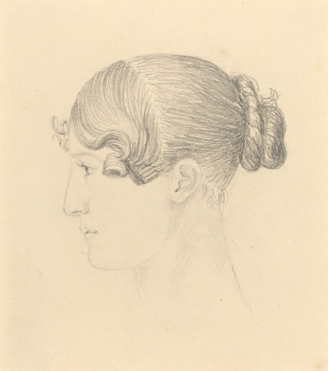 Cabeça de Mulher (Theresa Turner?) de John Flaxman